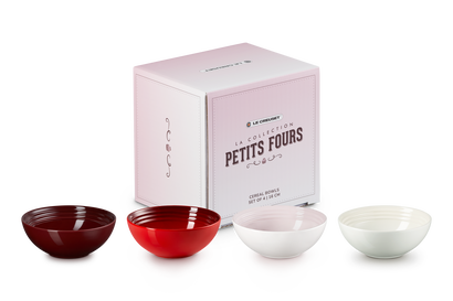 Set de 4 Tigelas Petits Fours de Cerâmica de Grés