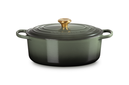 Cocotte oval de ferro fundido