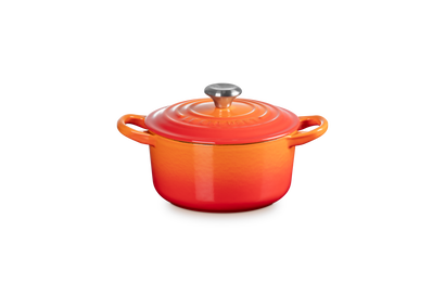 Cocotte redonda de ferro fundido