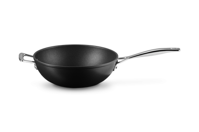 Frigideira wok com cabo de alumínio antiaderente