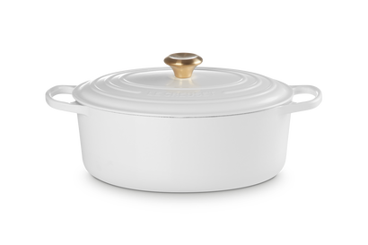 Cocotte oval de ferro fundido