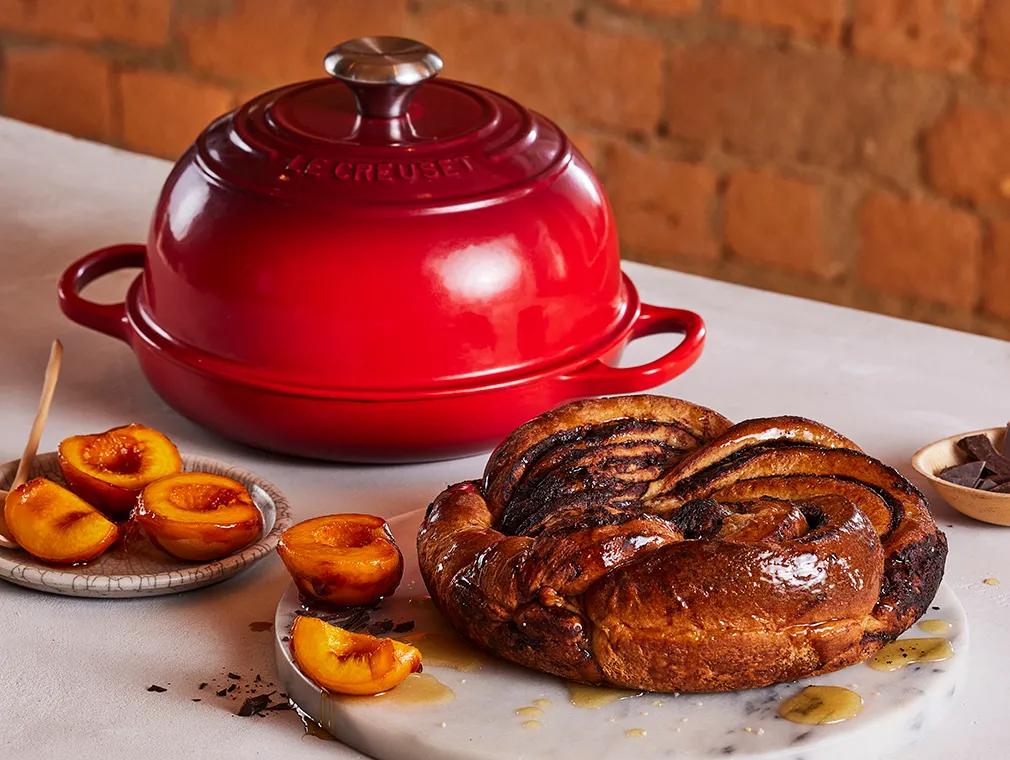 Babka de chocolate e laranja