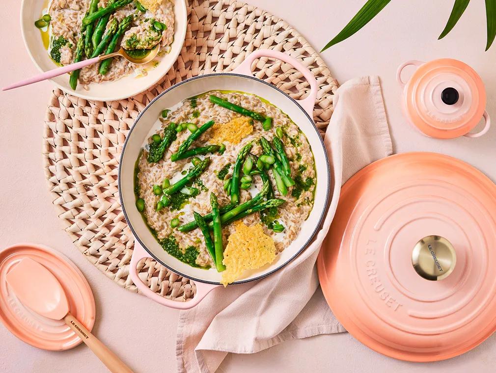 Risotto de Sementes de Girassol com Pesto